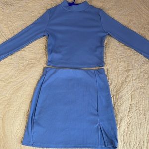 “Just a girl” skirt set